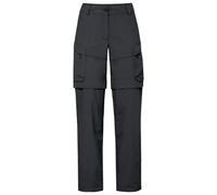 Vaude - Women's Neyland Cargo Zip Off Pants - Pantalon de trekking - 40 - Regular - phantom black