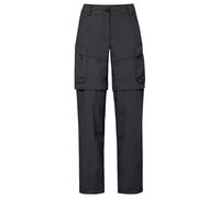 Vaude - Women's Neyland Cargo Zip Off Pants - Pantalon de trekking - 44 - Regular - phantom black