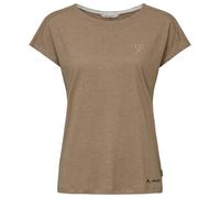 Vaude Neyland Short Sleeve T-shirt Marron 38 Femme