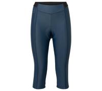 Vaude - Women's Posta 3/4 Tights - Cuissard vélo femme Dark Sea - EU 38