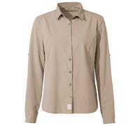 Vaude Rosemoor Iv Long Sleeve Shirt Beige 38 Femme