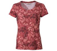 Vaude - Women's Skomer AOP - T-shirt technique - 40 - dark cherry