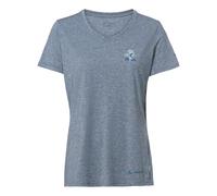 VAUDE Women's Skomer Print T-Shirt III, Dark Sea, 36 Femmes