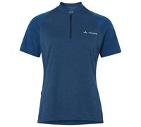 Vaude - Women's Tamaro Half Zip Shirt IV - Maillot de cyclisme - 38 - dark sea