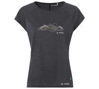 Vaude Tekoa Ii Short Sleeve T-shirt Gris 38 Femme