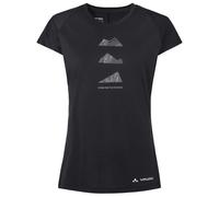 Vaude Tekoa Short Sleeve T-shirt Noir 38 Femme