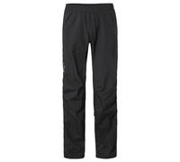 VAUDE Yaras-Pantalon imperméable pour Homme avec Fermeture éclair Classique, Noir, Taille S, Noir, S