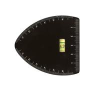 VAugenbrauenherrscher - Augenbrauen-Messschieber | Eyebrow Measuring Ruler, Goldener Schnitt Lineal, Augenbrauen- Aus Metall, Symmetrie-Messwerkzeug, 1 Stück