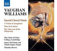 Vaughan Williams, R. – Musique chorale – CD – NAXOS