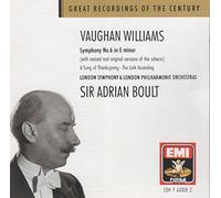 Vaughan Williams : Symphoony No 6 (1949), A Song of Thanksgiving (1951) & The Lark Ascending (1952) - Great Recording of The Century