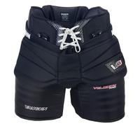 Vaughn Velocity VX1 Pro Senior Senior Pantalon de gardien de but de hockey sur glace Noir Taille M