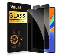 Vauki 2 Pièces Verre Trempé pour Xiaomi Redmi 9C/Redmi 9C NFC Anti Espion,Anti-Espion Film Protection D'écran,Dureté 9H,Anti-Rayures,Sans Bulles,Anti-Spy Privacy Protecteur Vitre pour Redmi 9C/9C NFC