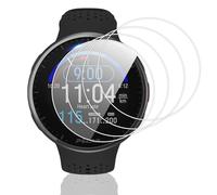 Vauki 4 Pièces Verre Trempé pour Polar Pacer Pro 40mm, HD-Transparent Protection Écran, Dureté 9H, Anti-rayure, Sans Bulle, Haute Sensibilité, Installation Facile Ecran Film Protecteur