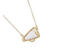 Vauki Collier pour Femme, Collier avec Pendentif, Bijou Élégant et Simple, Accessoire de Mode, Cadeau Tendance pour Femmes, Acier inoxydable