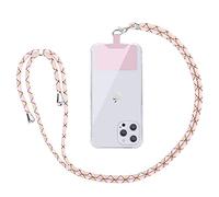 Vauki Lanière pour chaîne de téléphone Portable Universelle, Sangle de Cou Corde Mobile Suspendue en Nylon réglable détachable pour la Plupart des téléphones pour iPhone Samsung Xiaomi