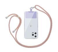 Vauki Lanière pour chaîne de téléphone portable universelle, sangle de cou corde mobile suspendue en nylon réglable détachable pour la plupart des téléphones pour iPhone Samsung Xiaomi