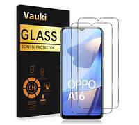 Vauki Lot de 2 Film Protecteur pour Oppo A16/A16s et Oppo A54s, Protection Écran Dureté 9H HD Transparent Glass pour Oppo A16/A16s/A54s 6.52", Film Anti Rayures Sans Bulles