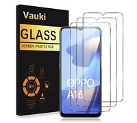 Vauki Lot de 3,Verre Trempé pour Oppo A16/Oppo A16s/Oppo A54s Vitre Protection Écran,Film HD Dureté 9H Glass Ultra Résistant Anti Rayures avec Haute Transparence à 99% Sans Bulles