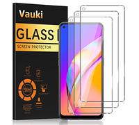 Vauki Lot de 3,Verre Trempé pour Oppo A74 4G,Oppo A94 5G Vitre Protection Écran,Film HD Dureté 9H Glass Ultra Résistant Anti Rayures avec Haute Transparence à 99% Sans Bulles