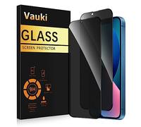 Vauki Verre Trempé pour iPhone 13 Anti Espion 2 Pièces,Anti-Espion Film de Protection D'écran,Dureté 9H,Anti-Rayures,Sans Bulles,Anti-Spy Privacy Protecteur Vitre pour iPhone 13,6.1"