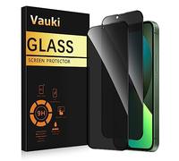 Vauki Verre Trempé pour iPhone 13 mini Anti Espion 2 Pièces,Anti-Espion Film de Protection D'écran,Dureté 9H,Anti-Rayures,Sans Bulles,Anti-Spy Privacy Protecteur Vitre pour iPhone 13 mini,5.4"