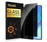 Vauki Verre Trempé pour Oppo A53/Oppo A53S Anti Espion 2 Pièces,Anti-Espion Film de Protection D'écran,Dureté 9H,Anti-Rayures,Sans Bulles,Anti-Spy Privacy Protecteur Vitre pour Oppo A53/Oppo A53S