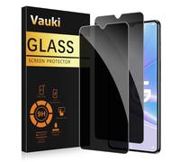 Vauki Verre Trempé pour OPPO A78 5G Anti Espion 2 Pièces,Anti-Espion Film de Protection D'écran,Dureté 9H,Anti-Rayures,Sans Bulles,Anti-Spy Privacy Protecteur Vitre pour OPPO A78 5G