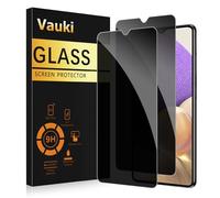 Vauki Verre Trempé pour Samsung Galaxy A32 5G Anti Espion 2 Pièces,Anti-Espion Film de Protection D'écran,Dureté 9H,Anti-Rayures,Sans Bulles,Anti-Spy Privacy Protecteur Vitre pour Samsung A32 5G,6.5"