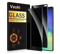 Vauki Verre Trempé pour Samsung Galaxy S10 Plus Anti Espion 2 Pièces,Anti-Espion Film de Protection D'écran,Dureté 9H,Anti-Rayures,Sans Bulles,Anti-Spy Privacy Protecteur Vitre pour Samsung S10 Plus