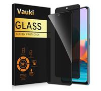 Vauki Verre Trempé pour Xiaomi Redmi Note 9 Pro/9 Pro Max/9S 4G Anti Espion 2 Pièces,Anti-Espion Film de Protection D'écran,Dureté 9H,Anti-Rayures,Sans Bulles,Anti-Spy Privacy Protecteur Vitre,6.67"