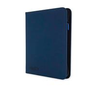 Vault X Premium Exo-Tec Classeur XL à fermeture éclair - Classeur à 12 pochettes XL pour cartes à collectionner - 624 pochettes à chargement latéral pour JCC (Blue)