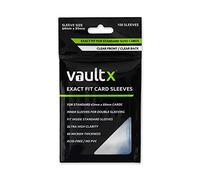 Vault X Protèges-Cartes Ajustement Parfait, Souples, Haute Transparence, Pochettes Intérieures Idéales, Pour Jeux de Cartes à Collectionner, Sports, TCG (Lot de 100)