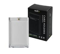 Vault X Supports Magnétiques pour Cartes 130pt, Étuis Rigides One Touch avec Protection UV, Présentation Transparente pour Jeux de Cartes à Collectionner, Sports, TCG (Lot de 5)