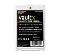 Vault X Supports Magnétiques pour Cartes 35pt, Étuis Rigides One Touch avec Protection UV, Présentation Transparente pour Jeux de Cartes à Collectionner, Sports, TCG (Lot de 5)