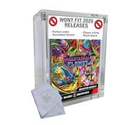 Vaulted Vortex Lot de 6 boîtiers en acrylique transparent pour Pokémon Booster Bundle