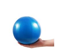 Vaupan Mini Balle d'exercice 22,9 cm Petit Ballon de Gym avec Paille Gonflable pour Yoga, Pilates, stabilité, Barre, thérapie Physique, étirement et entraînement de Base, améliore l'équilibre (Bleu)