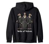 Vautour Funèbre Humour Noir Art Gothique Oiseau Sweat à Capuche