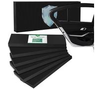 Vautvis Mousse Protection Garage, 6 PCS Protection Portiere Voiture Autocollante 30x10x1.8cm, Mousse Antichoc, Protection Mur De Voiture Et De Garage, Protection des Colonnes De Garage