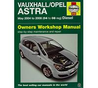 Haynes Publishing – Vauxhall/Opel Astra Diesel (mai 04 - 08) – Manuel de réparation