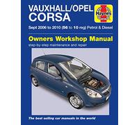 Haynes Publishing – Vauxhall/Opel Corsa Essence et Diesel (sept. 06 - 10) – Manuel de réparation