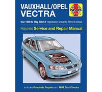 Vauxhall/Opel Vectra Petrol & Diesel (Mar 99 - May 2002