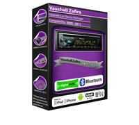 Vauxhall Zafira Radio DAB, Lecteur CD USB AUX Pioneer, Bluetooth Mains Libres