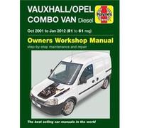 VauxhallOpel Combo Diesel Van Oct 2001 to Jan 2012 51 to 61 Haynes Repair Manual by Martynn Randall Martynn Randall (Auteur)