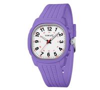 VAVC Montre d'infirmière étanche pour professionnels de la santé, étudiants, femmes, hommes - lumineuse, cadran facile à lire, format 24 heures avec trotteuse rouge, boîtier léger, bracelet