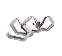 VAVGKDKPZB Auréoles pour auto Pour Subaru Pour Impreza Pour WRX STI 2008-2014 LED Avec Clignotant DRL Multicolore Contrôle Par Application Yeux D'ange Anneaux halo LED