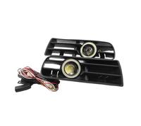 VAVGKDKPZB Feux De Brouillard LED Pour VW Pour Golf MK4 1998 1999-2004 1 Paire De Lampes Yeux D'ange LED Feux Antibrouillard Blancs Grilles Pare-chocs Avant Pièces Détachées Auto