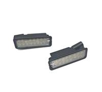VAVGKDKPZB LED Éclairage Plaque Immatriculation Pour VW Pour GTI Pour Golf 4 5 6 7 CC Pour Scirocco P2N8 2 Pièces 12V LED Arrière Plaque D'immatriculation Lumière Étiquette Lampe