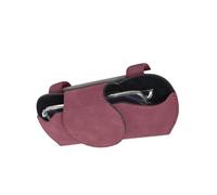 VAVGKDKPZB Porte-Lunettes à Pare-Soleil Voiture pour MG Rx5 Marvel HS ZST ZS MG3 MG5 MG6 MG7 GT GS Hector Pare-Soleil Intérieur Voiture Clip Lunettes Soleil Boîte Étui Soleil Voitures(Red- D)