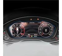 VAVGKDKPZB Pour A4 B9 S4 Pour A5 S5 Pour Q5 2016-2019 Voiture GPS Radio Navigation Tableau Bord Écran Film LCD Verre Trempé GPS Nav Écran Protecteur Vitre(Dashboard)