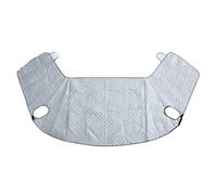 VAVGKDKPZB Universelle Couverture Pare Brise pour Fiat pour Ducato 2006 2007- Camping-Car Pare-Brise Thermique Couverture D'écran Enveloppement Noir Stores Neige